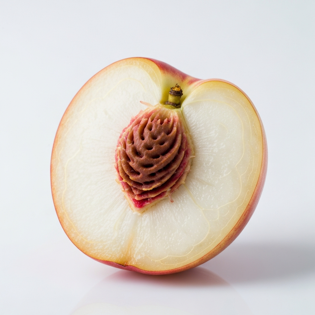 Snow Queen Nectarine fruit — close-up view
