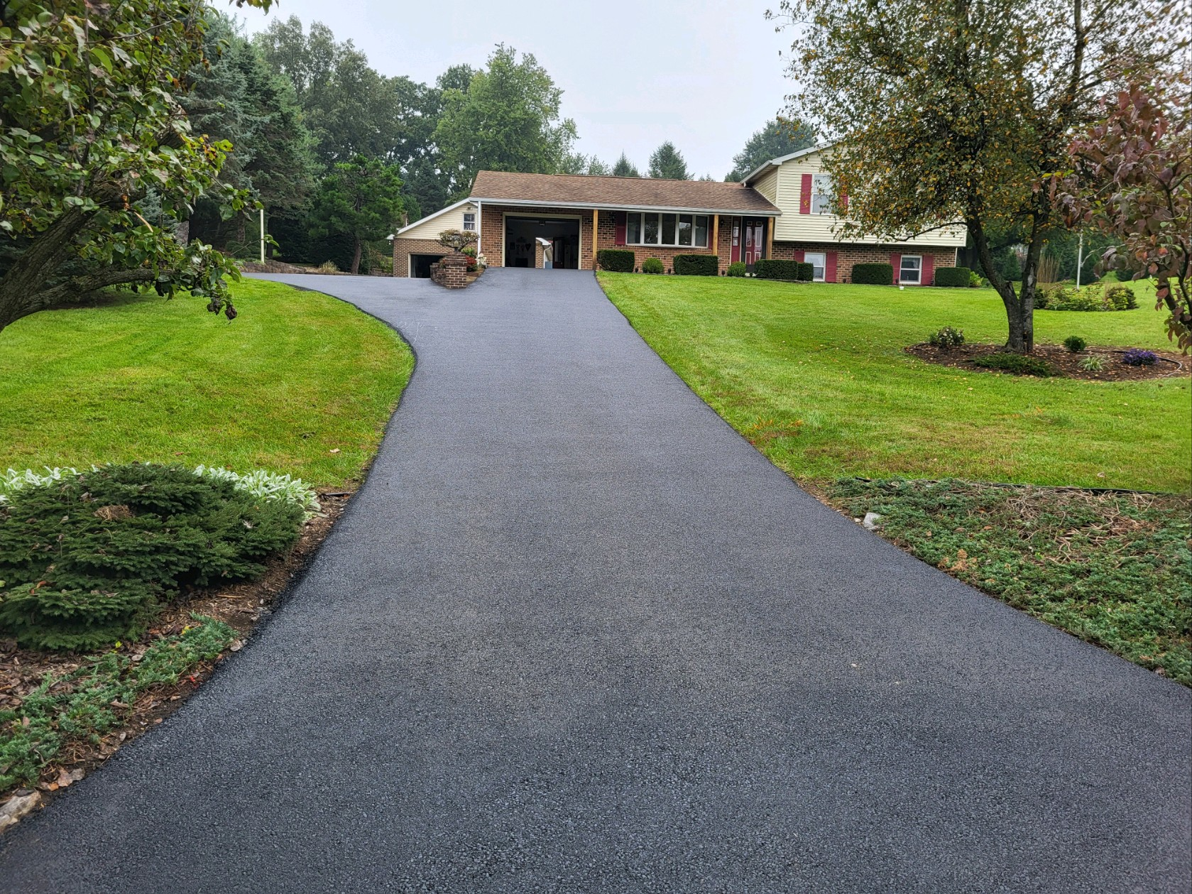 Quality paving work
