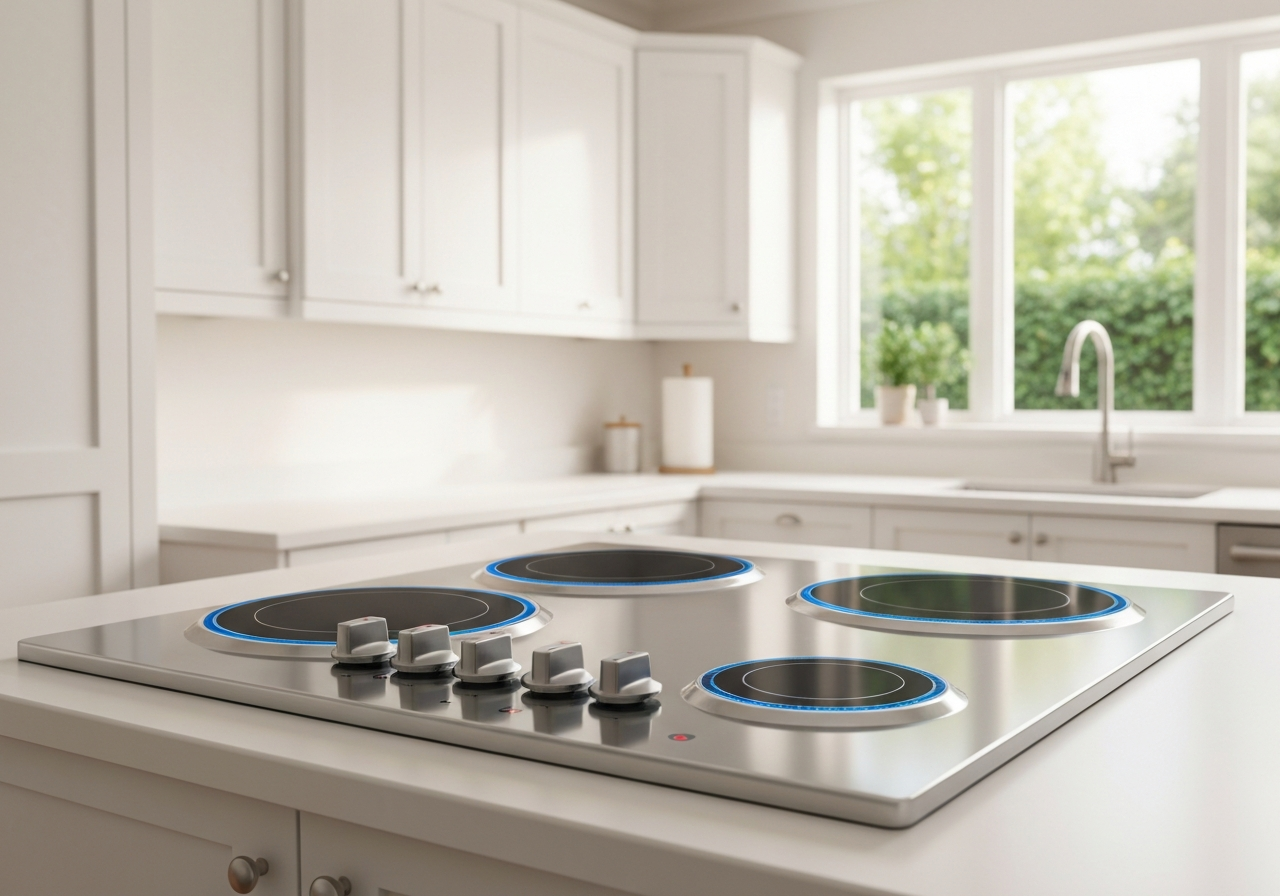 Electric stove cooktop repair service