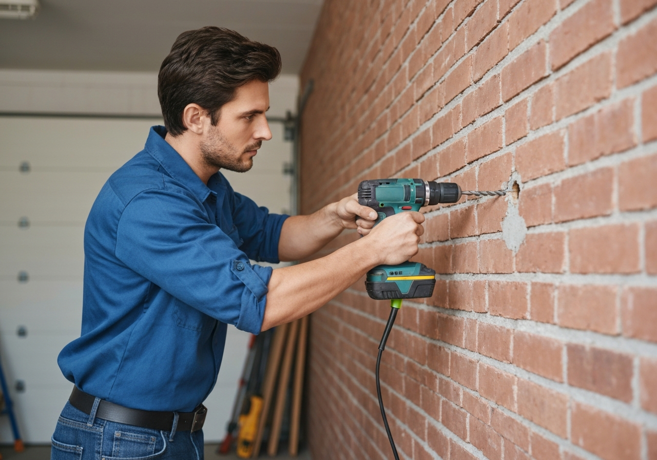 Wall Mounting & Drilling handyman service in Metro Vancouver