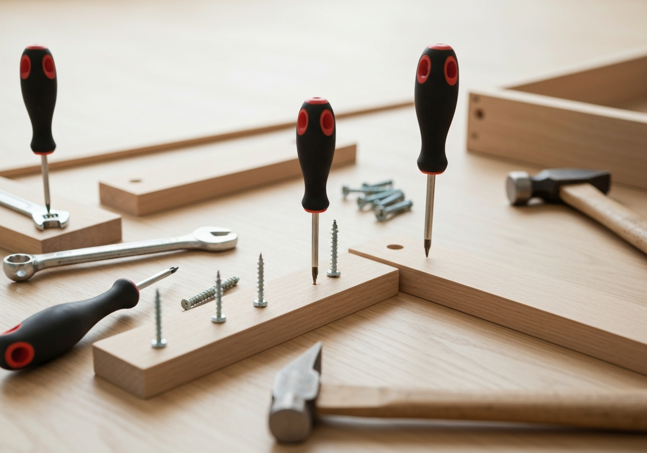 Cabinet and wardrobe furniture assembly help