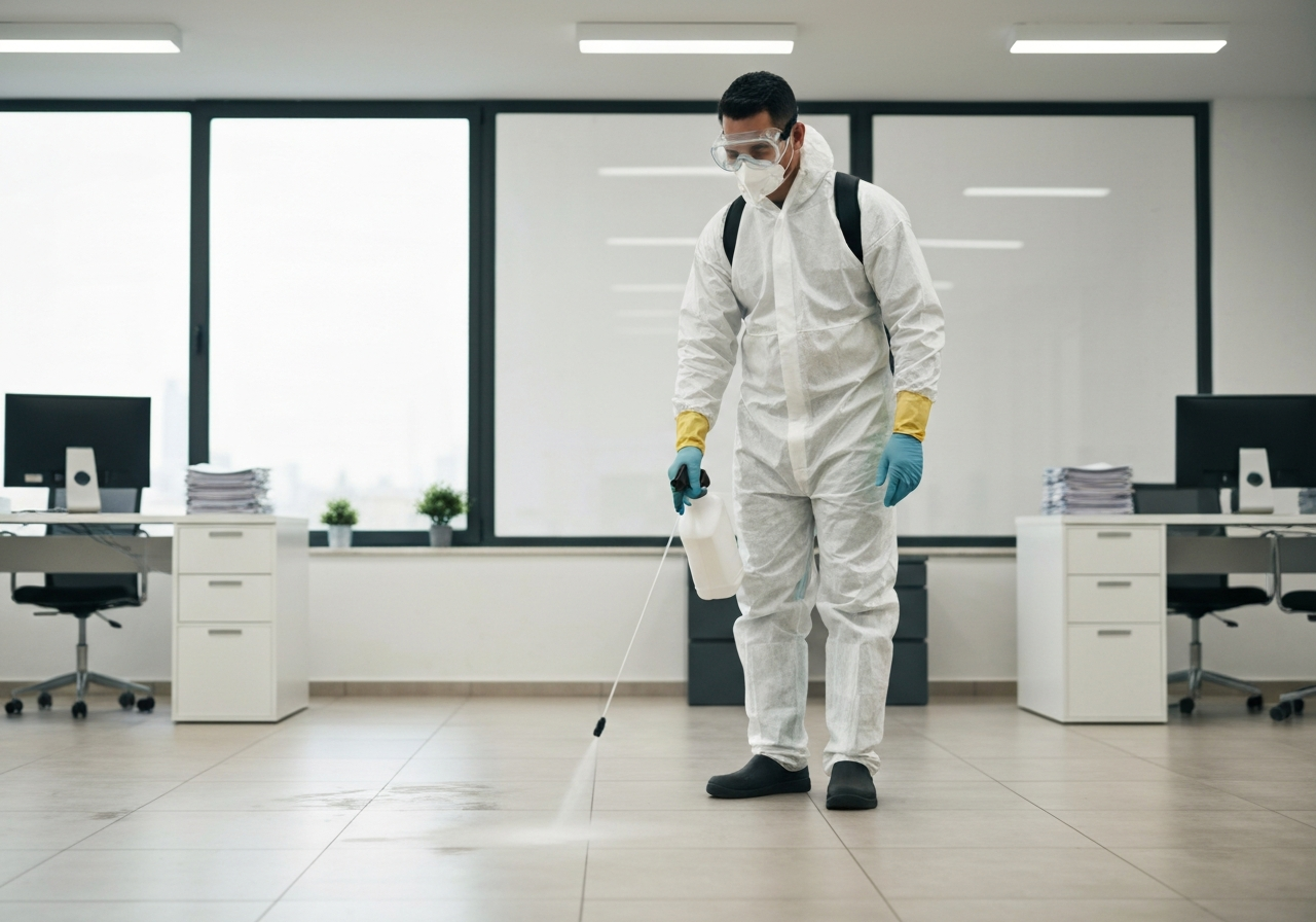 Professional disinfecting services