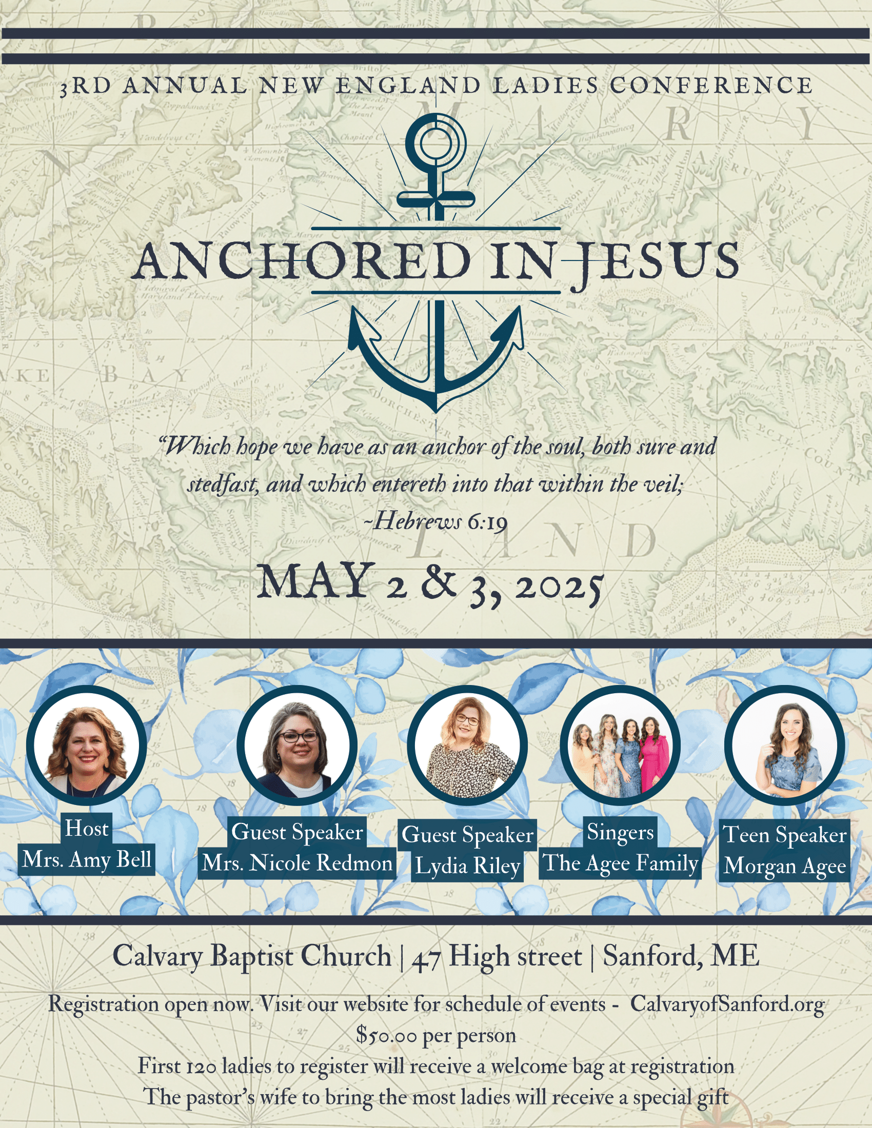 Anchored in Jesus - 3rd Annual New England Ladies Conference