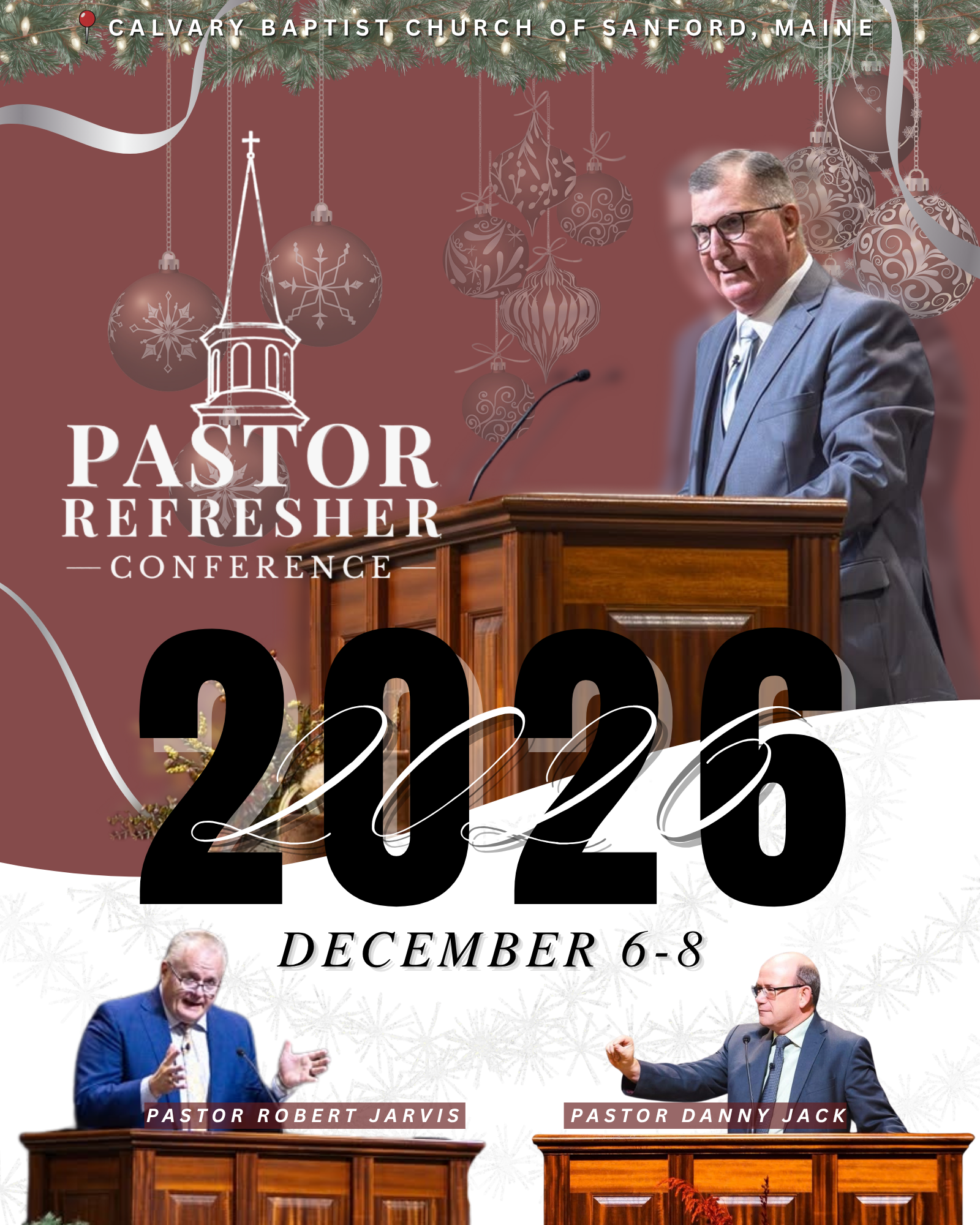 Pastor's Refresher Conference 2026 - December 6-8