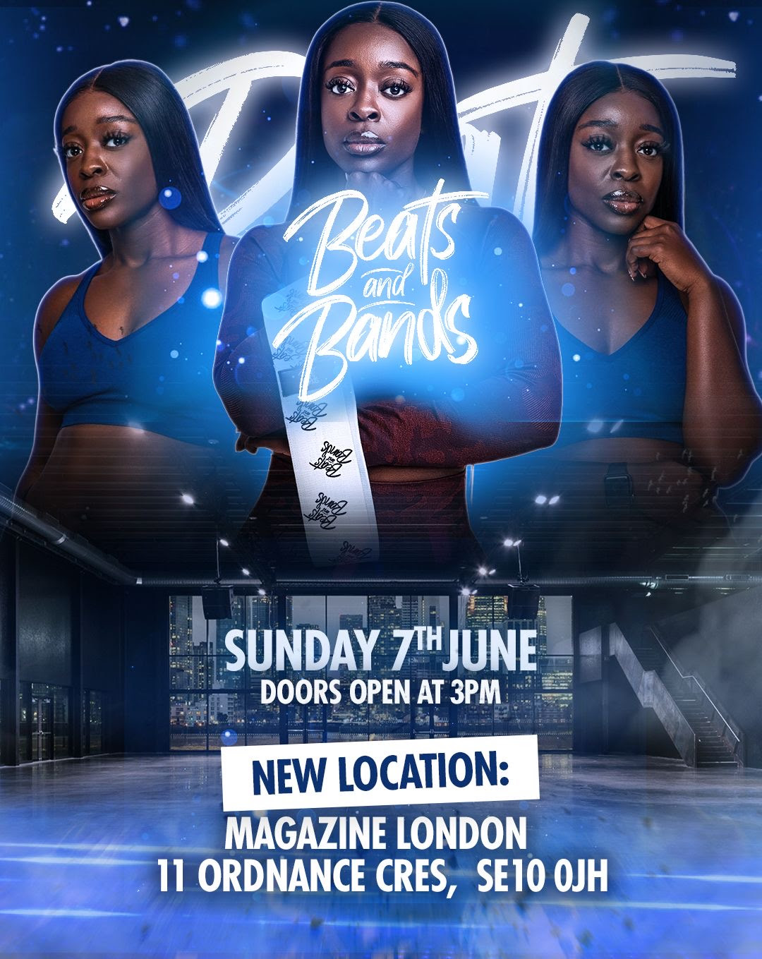 Beats & Bands Sold Out Flyer - New Venue