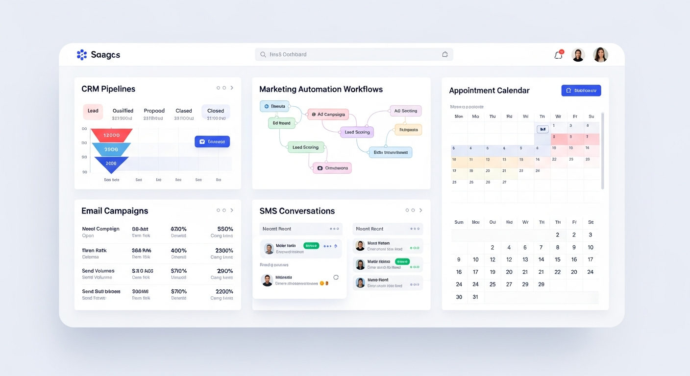 SmartBizz Automations Dashboard