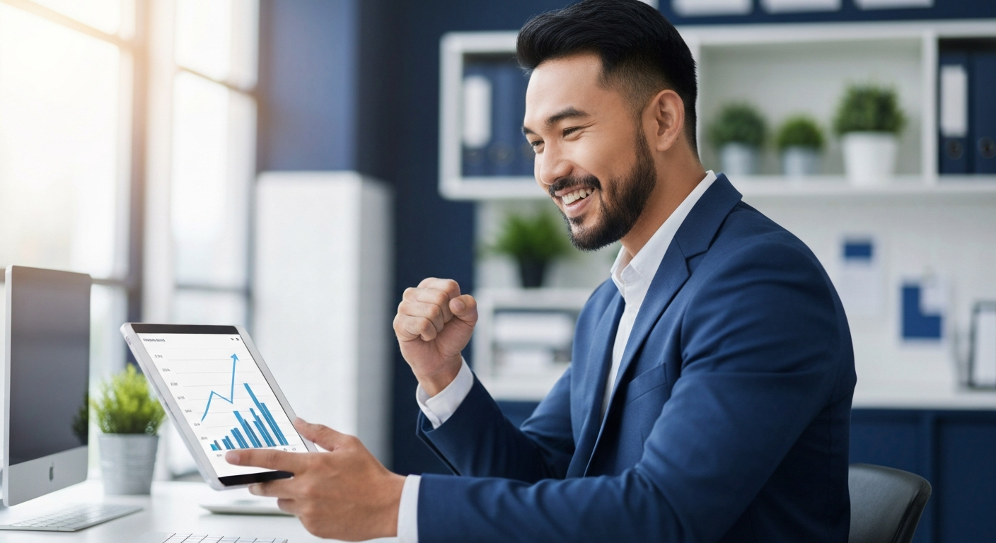 Successful business owner