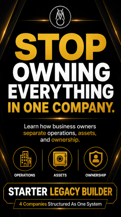Starter Legacy Builder Promotional Flyer