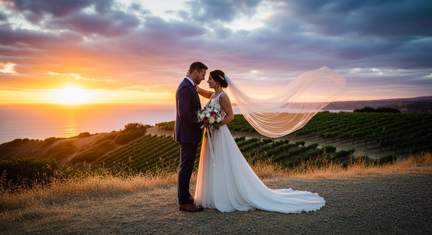 Cinematic Wedding Moment