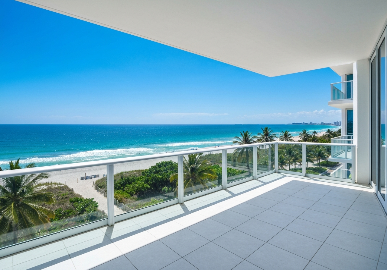 Luxury balcony cleaning