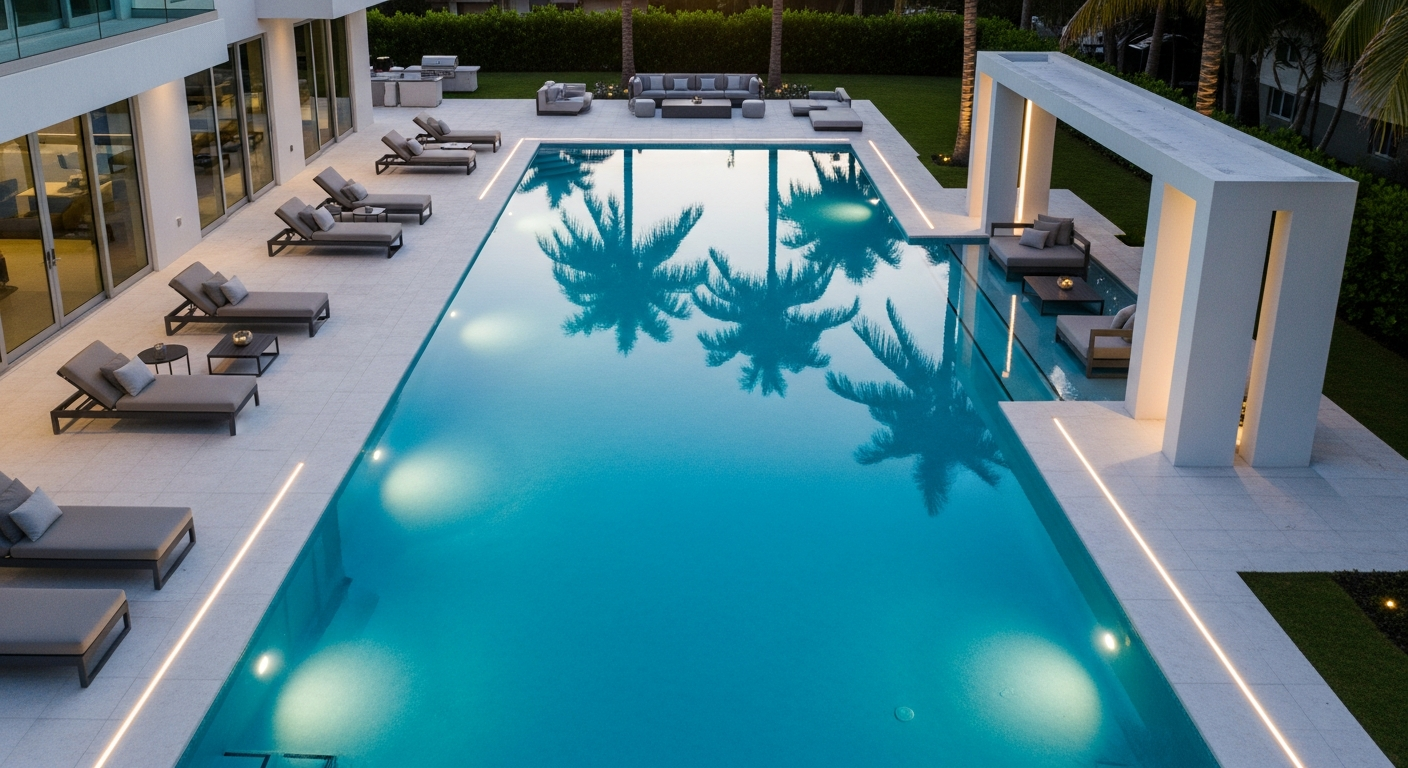 Weekly Pool Maintenance in Miami Beach