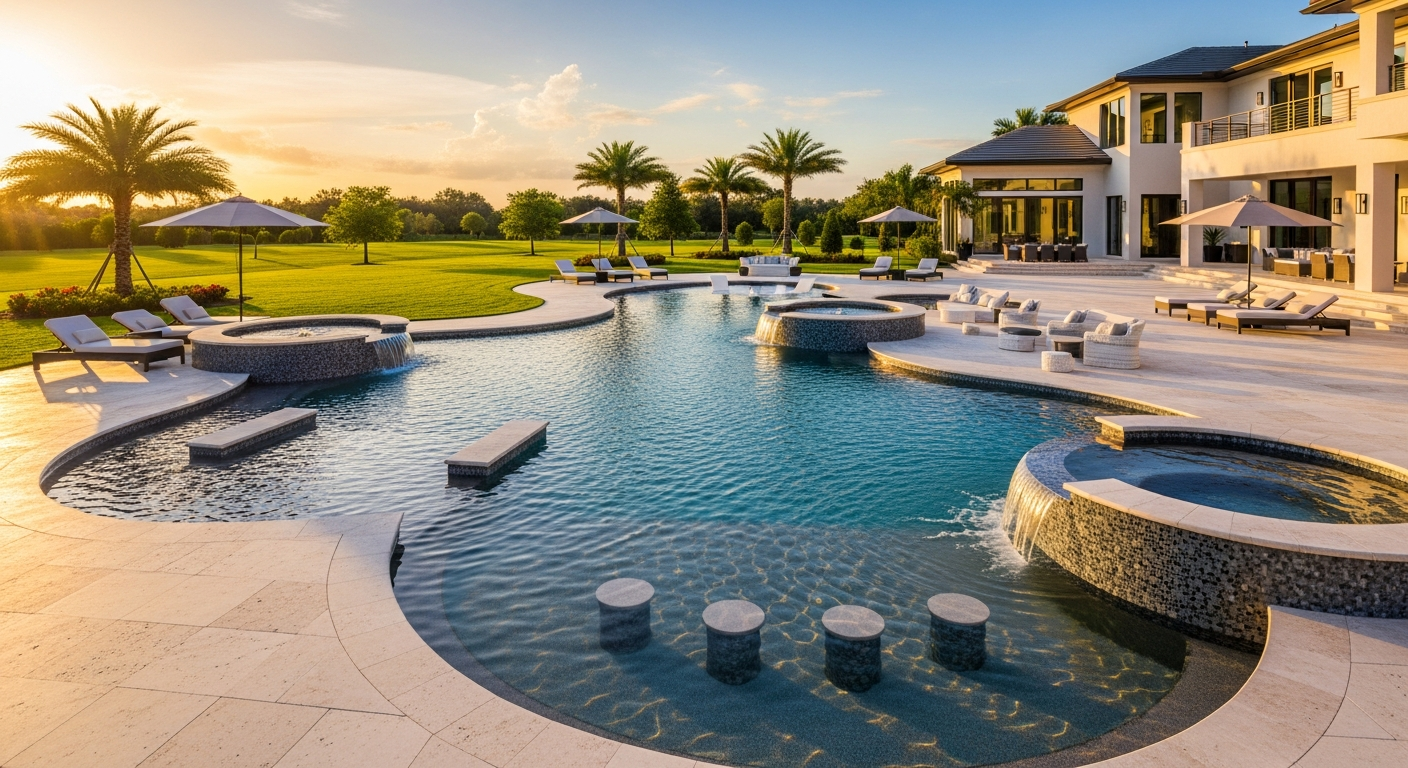 Luxury Pool Cleaning in Parkland, FL