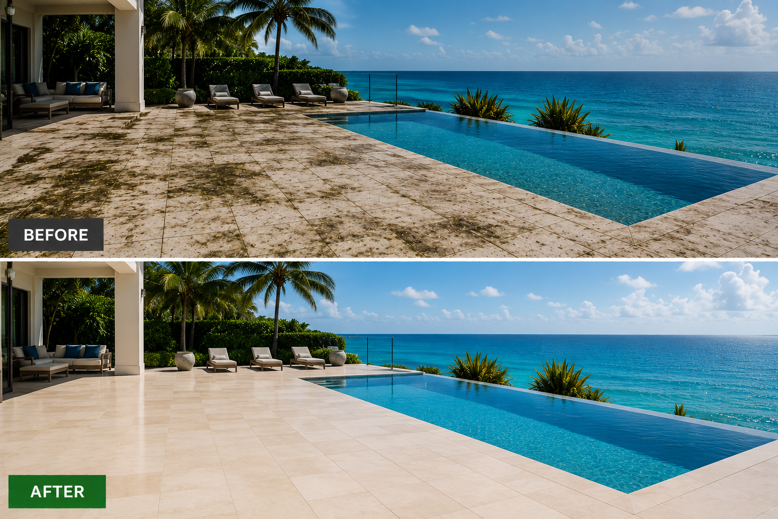 Pool Deck & Patio Restoration: Miami Beach