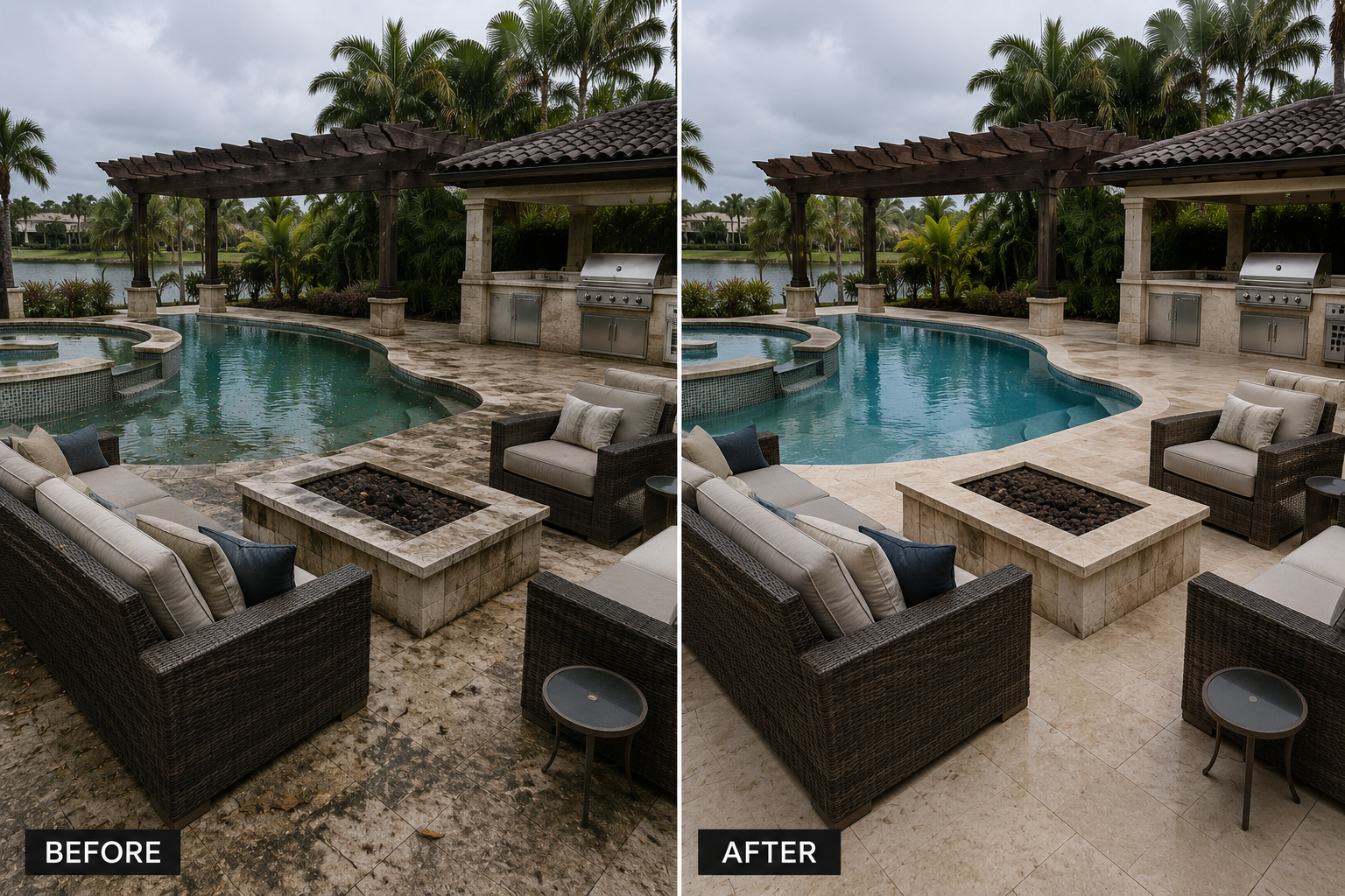 Outdoor Living Space Transformation: Weston: Paradise Signature