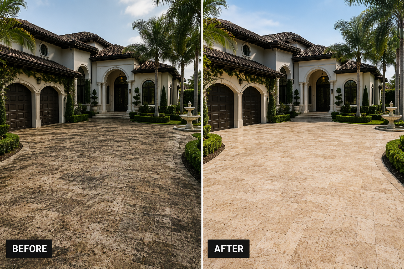 Full Exterior Restoration: Miami Beach: Paradise Signature