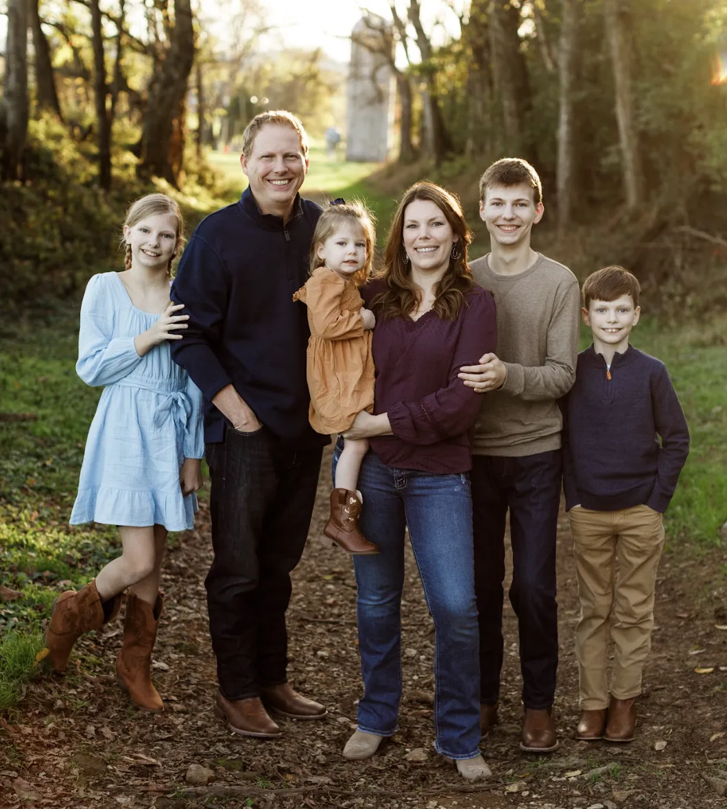 Dr. Brandon Mannie and family