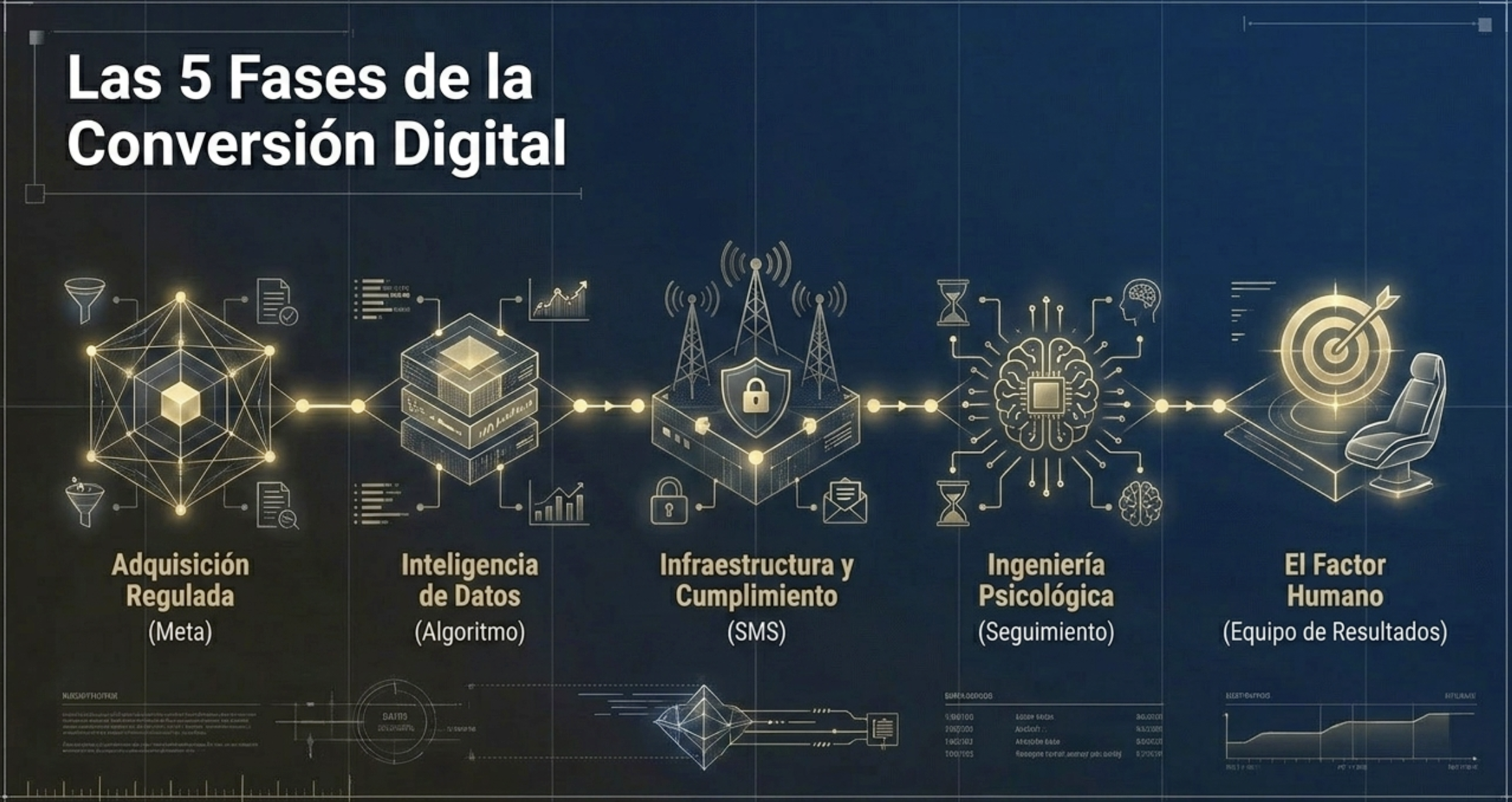 Las 5 Fases de la Conversión Digital
