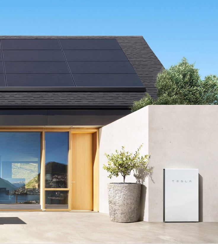 Solar home battery storage