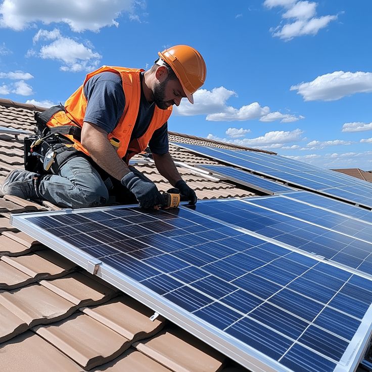 Solar worker installation