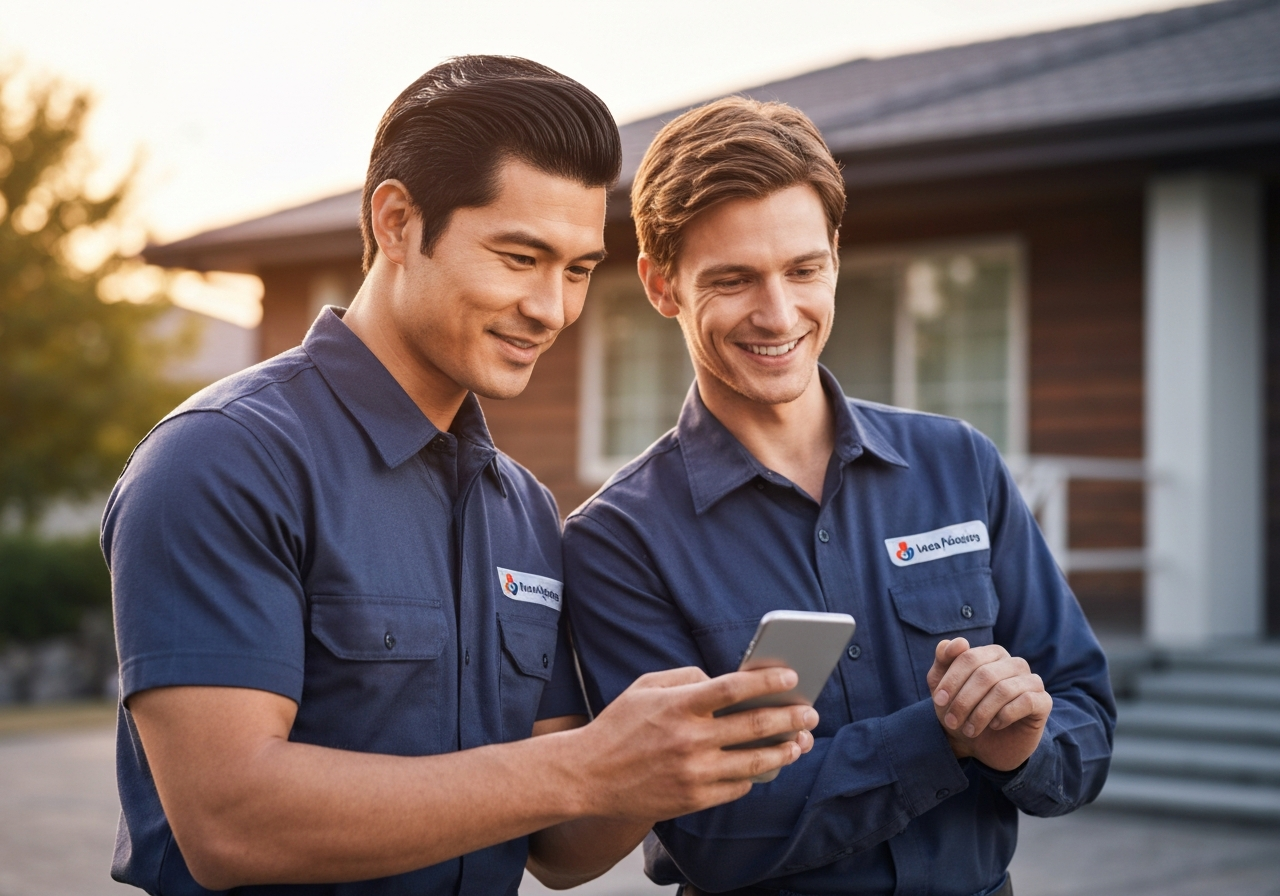 Professional Contractor using LeadGrab AI