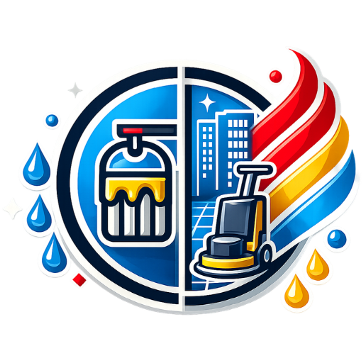 A Corporate Janitorial Logo