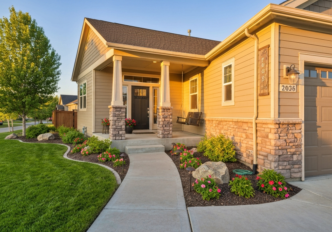 Premium home exterior in Eagle Idaho