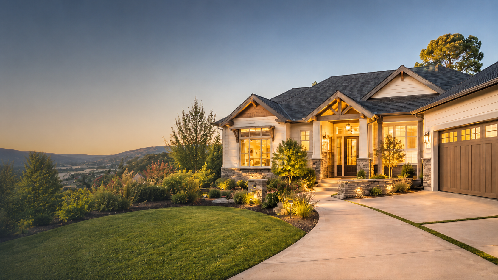 Premium home exterior in Eagle Idaho