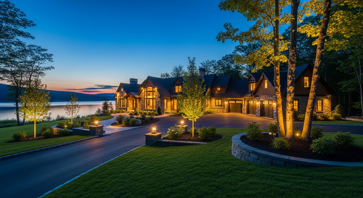 Luxury home exterior
