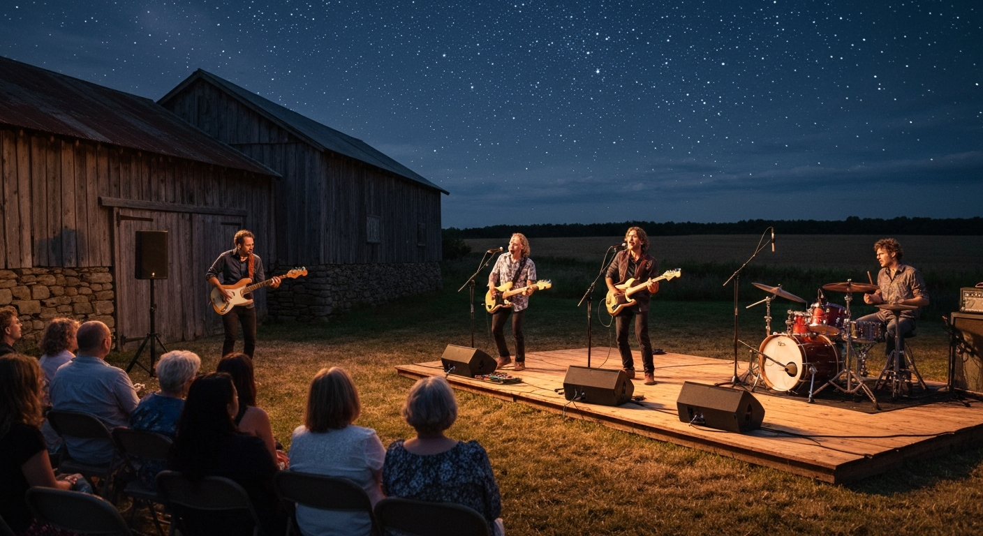Classic Rock Night on the Farm