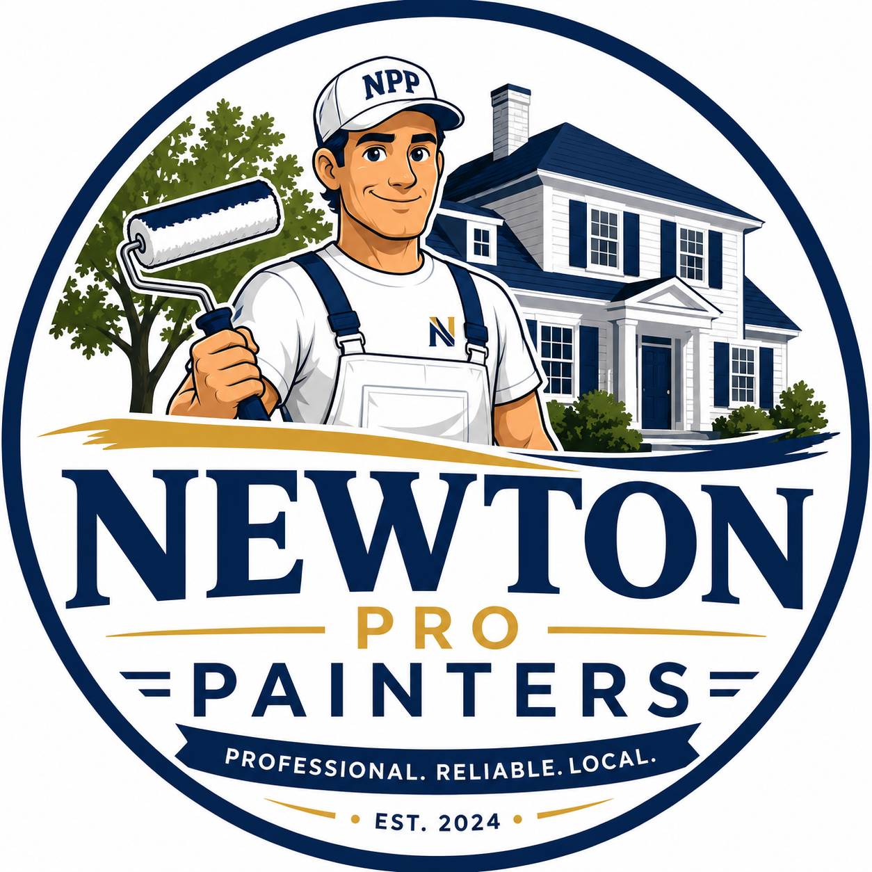 Newton Pro Painters Logo