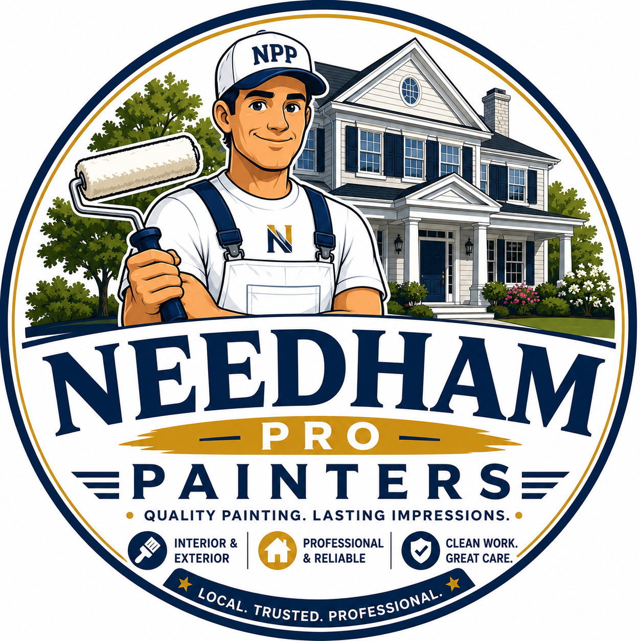 Needham Pro Painters Logo