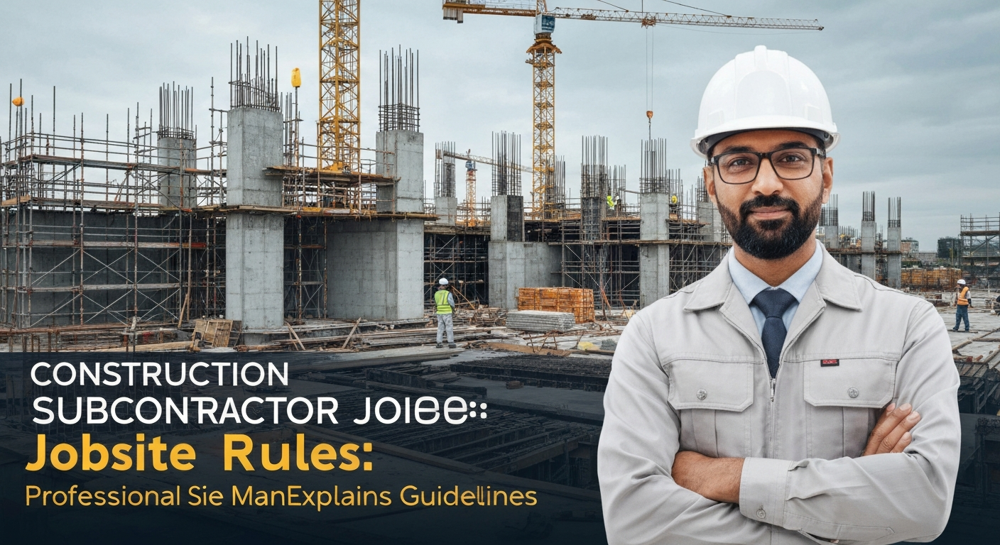 Subcontractor Jobsite Rules
