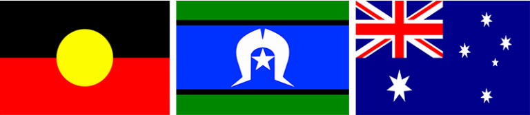 Australian and Indigenous Flags