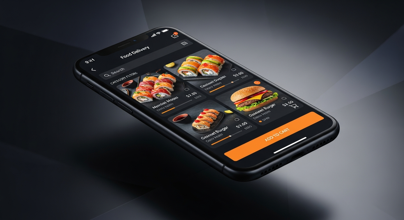 Delivery App Mockup