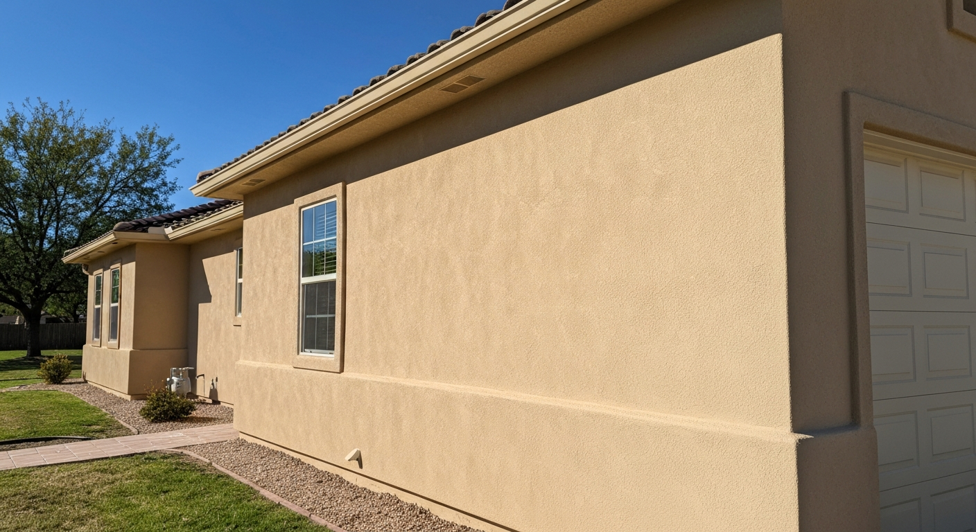 Stucco Repair & Painting