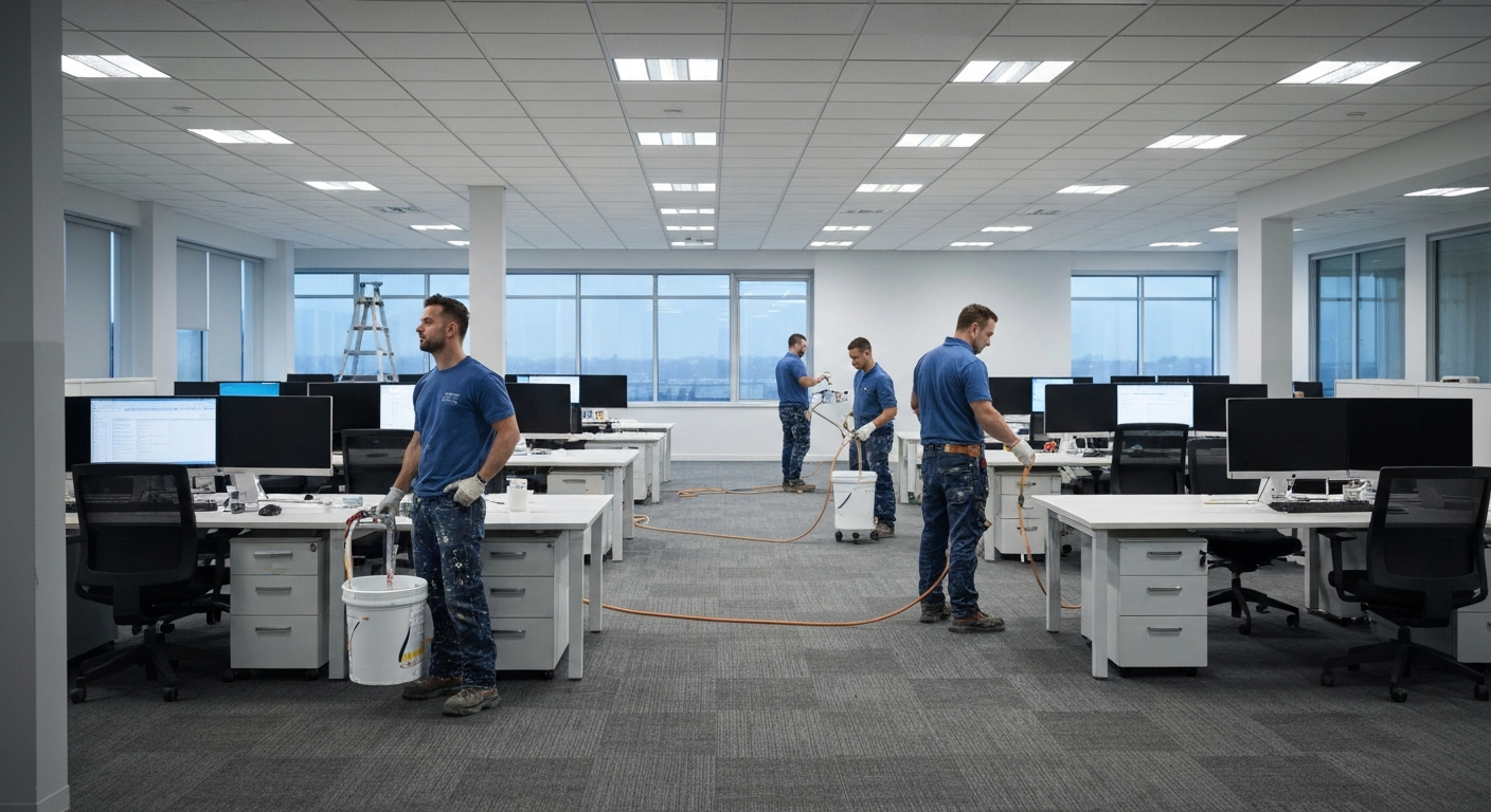 Commercial Painting: How to Minimize Business Disruption During a Paint Project