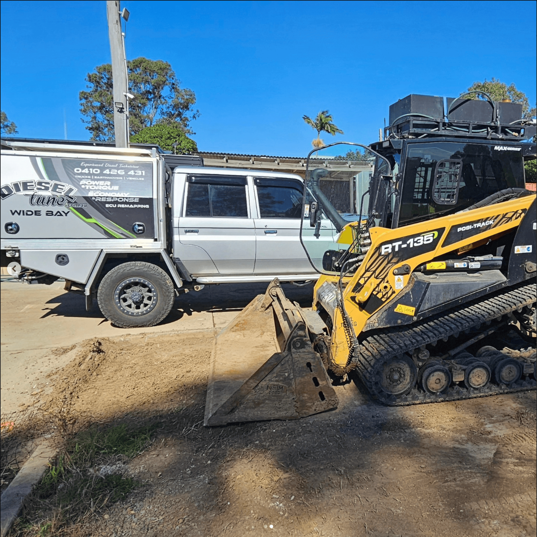 Diesel Tune Work Truck and Earthmoving Equipment