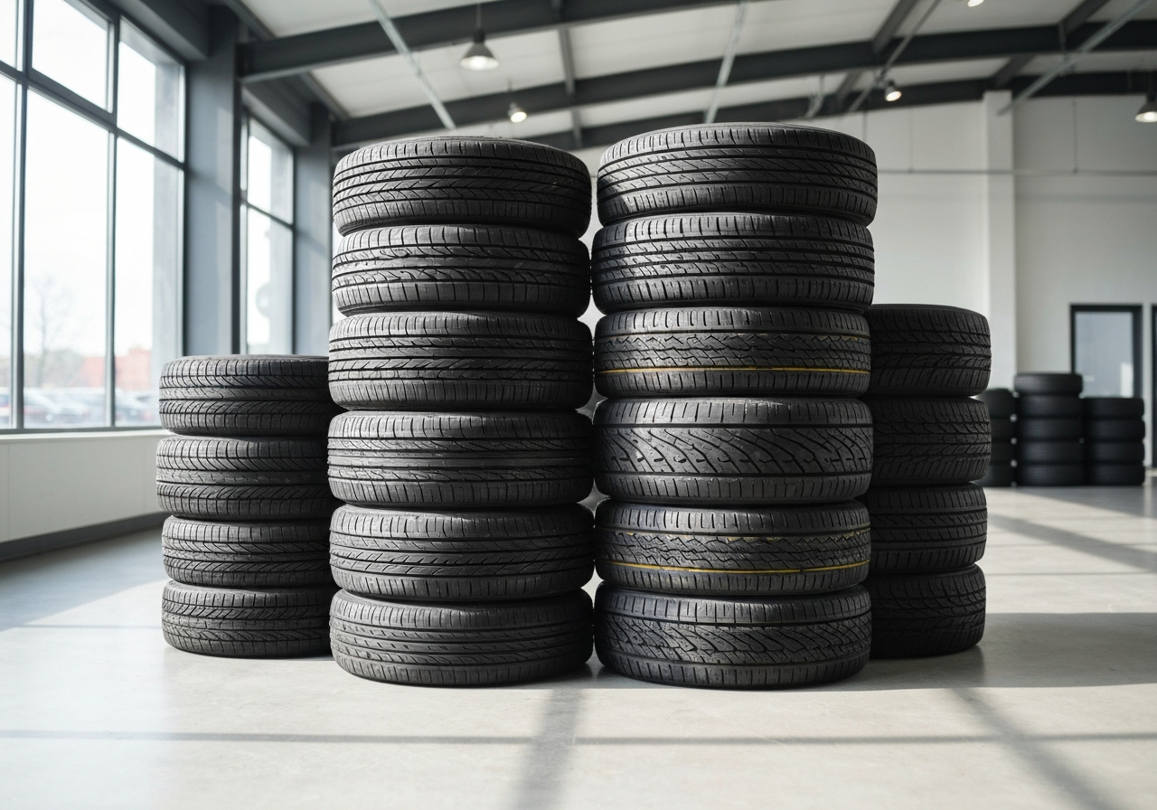 Stack of new tires for sale in Liberty TX