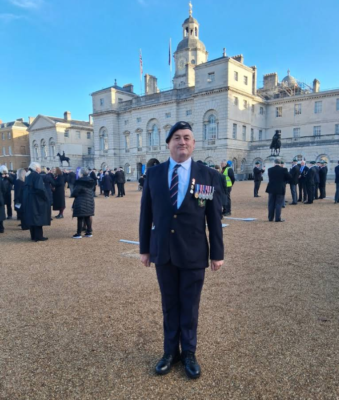 Duncan in uniform