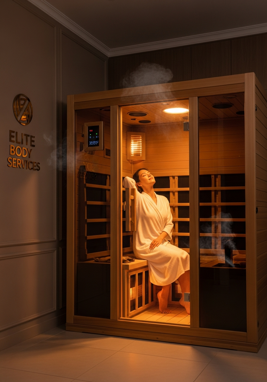 Detox sauna Elite Body Services Dania Beach FL