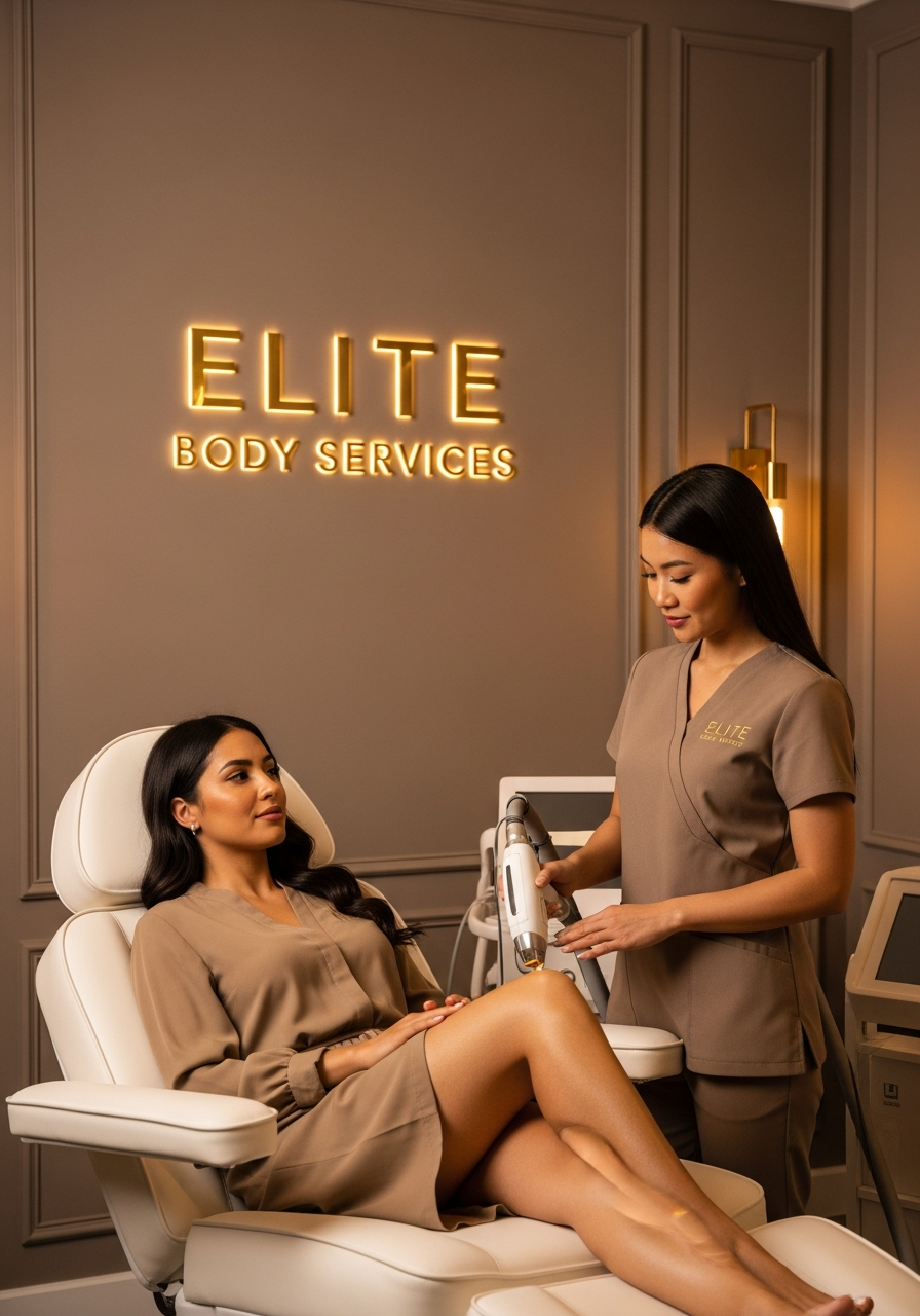 GentleMax Pro laser hair removal treatment Elite Body Services Dania Beach FL