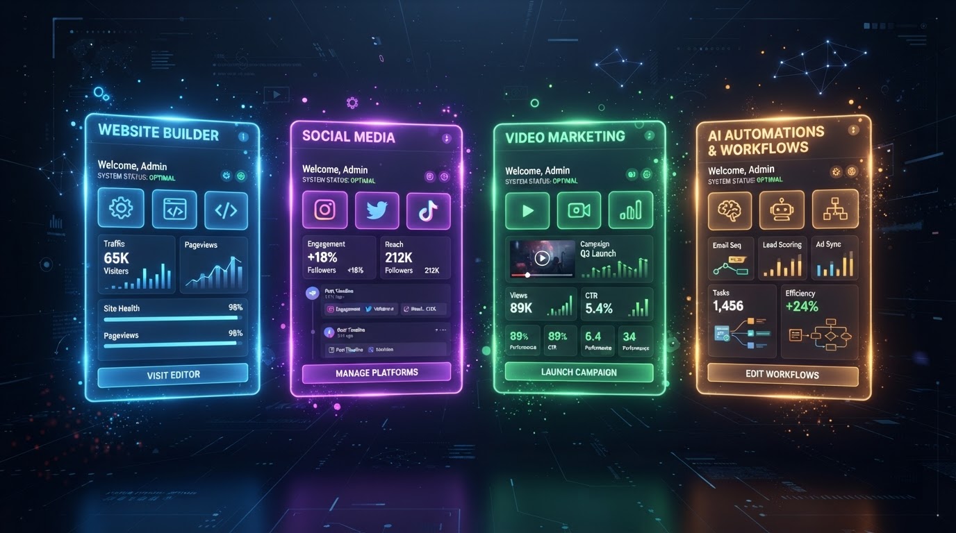 RizeIQ Masterclass Series — Websites, Social Media, Video Marketing & AI Automation