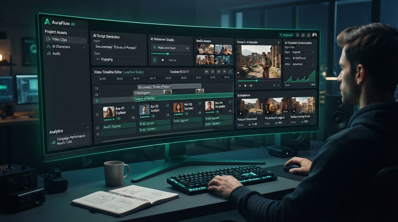 AI Video Marketing Dashboard