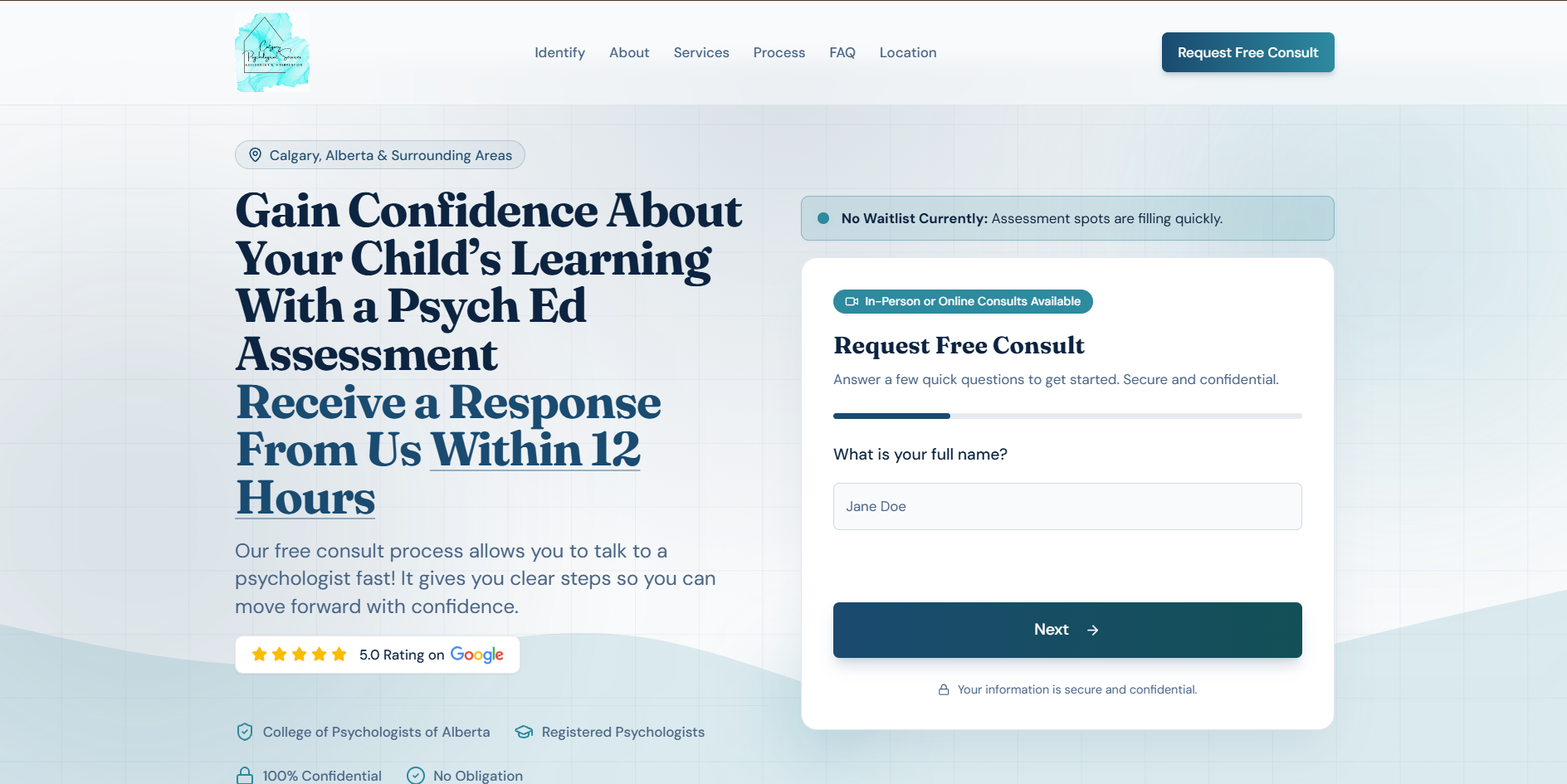 Landing Page 1