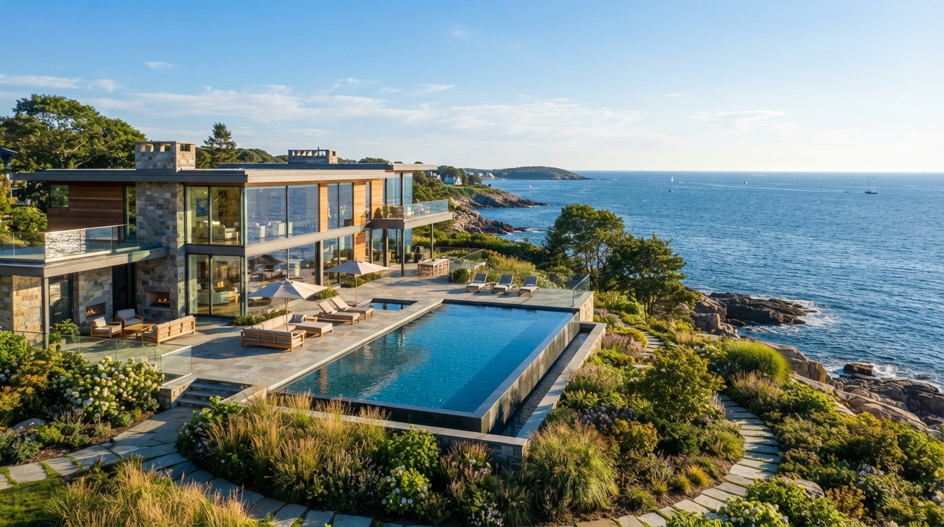 Modern Glass Oceanfront Homes on the North Shore: Redefining Coastal Luxury