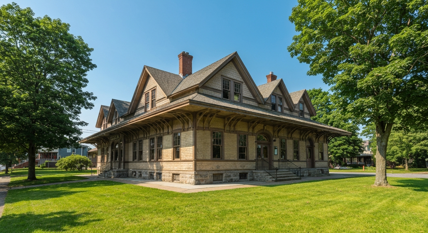 Swampscott Massachusetts Train Station