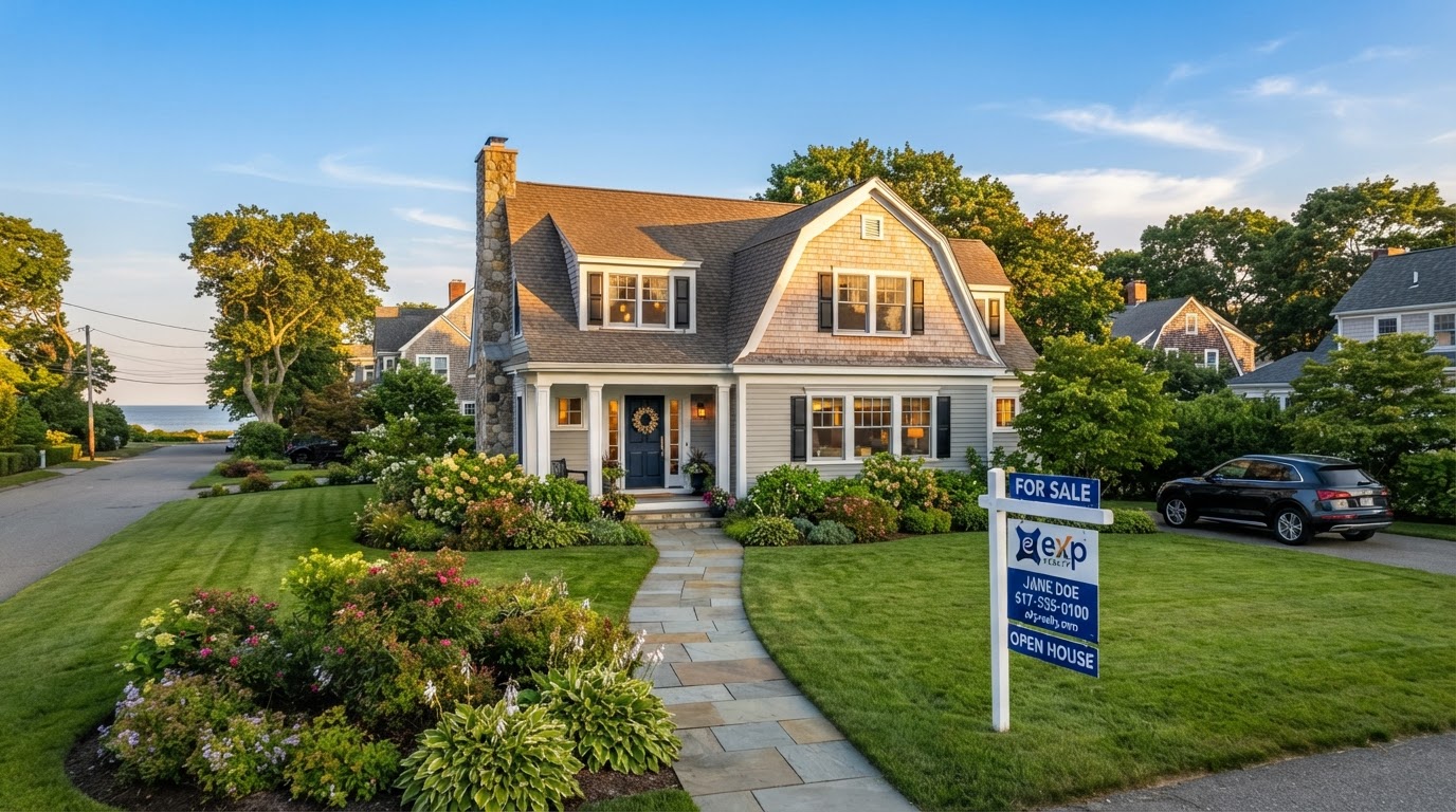 North Shore home with eXp Realty for-sale sign