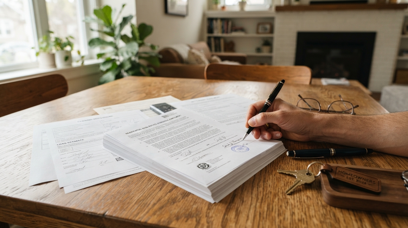 Document review for home purchase on Boston's North Shore