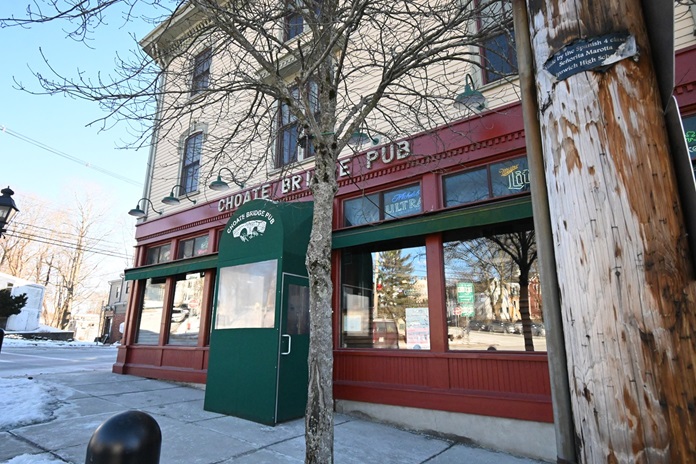 Choate Bridge Pub in historic downtown Ipswich, Massachusetts