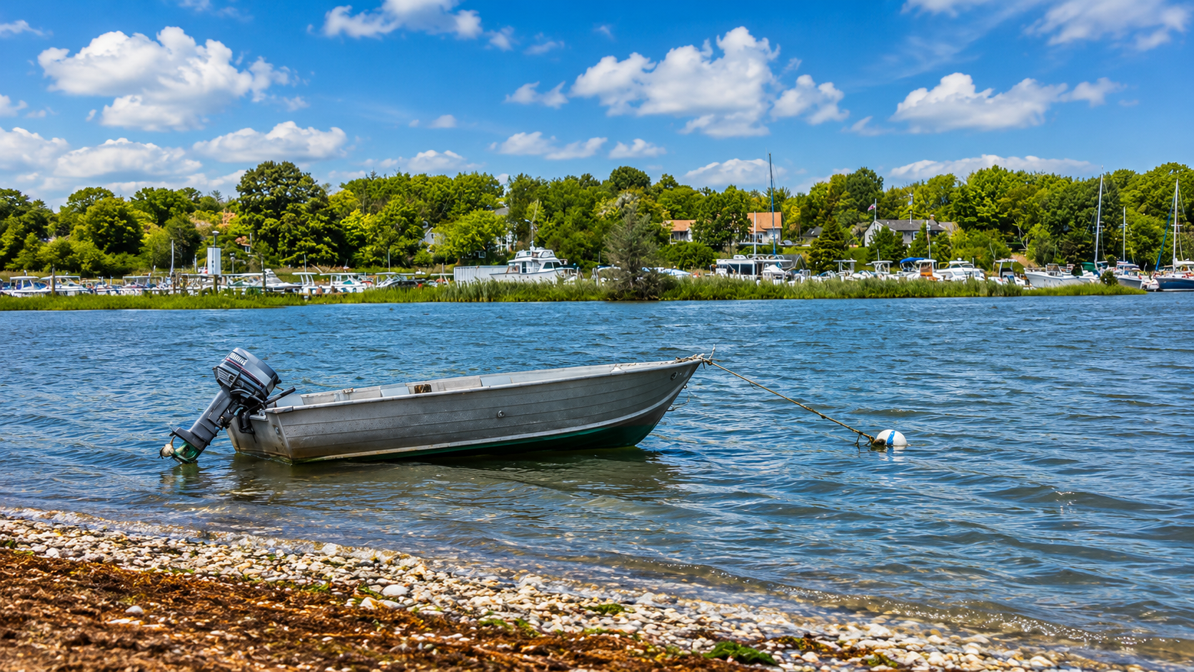 Warm inviting North Shore coastal scene